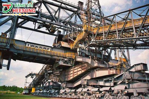 cầu băng tải khai thác than