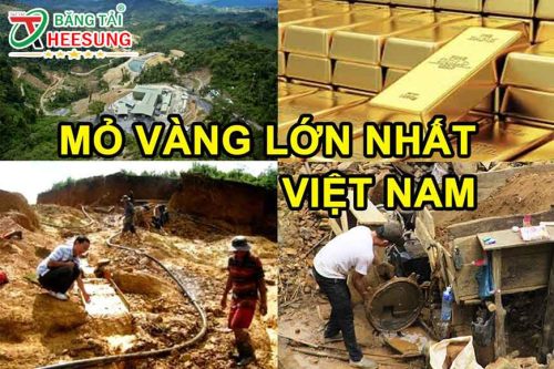 mỏ vàng lớn nhất Việt Nam