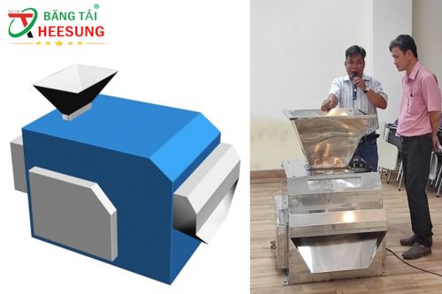 máy tách đá sạn