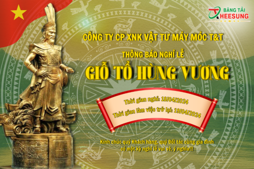 thông báo nghỉ giỗ tổ