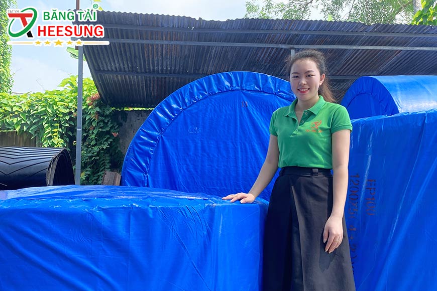 băng tải Heesung trong khai thác vàng
