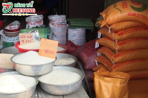 chọn mua gạo băng tải Heesung