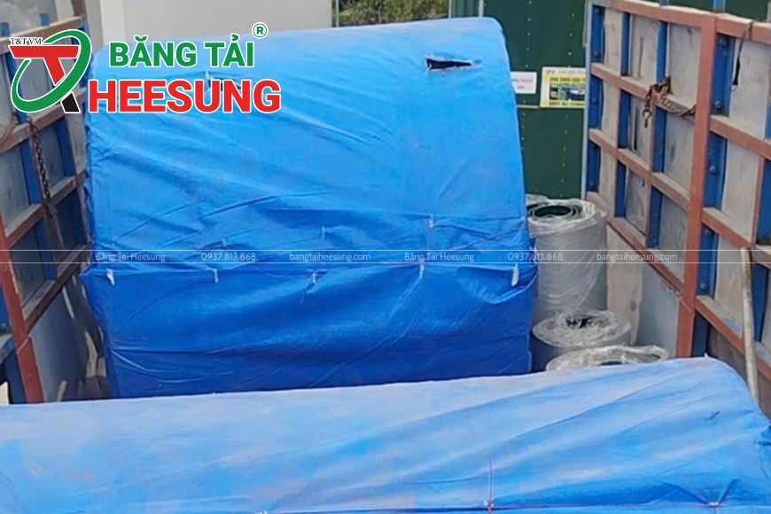 bán băng tải cao su Heesung