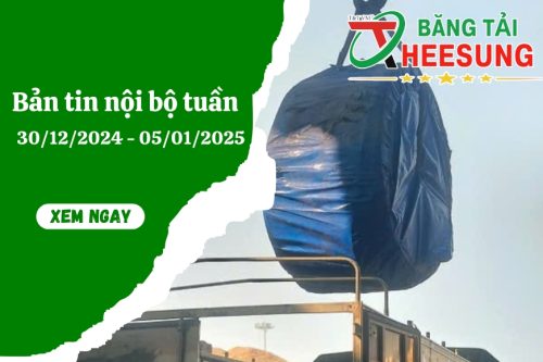 giao băng tải cao su kháng mòn Heesung