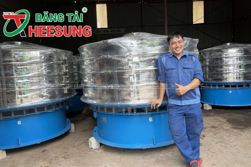 máy sàng bột thuốc