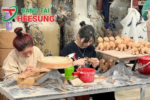 sản xuất gốm sứ