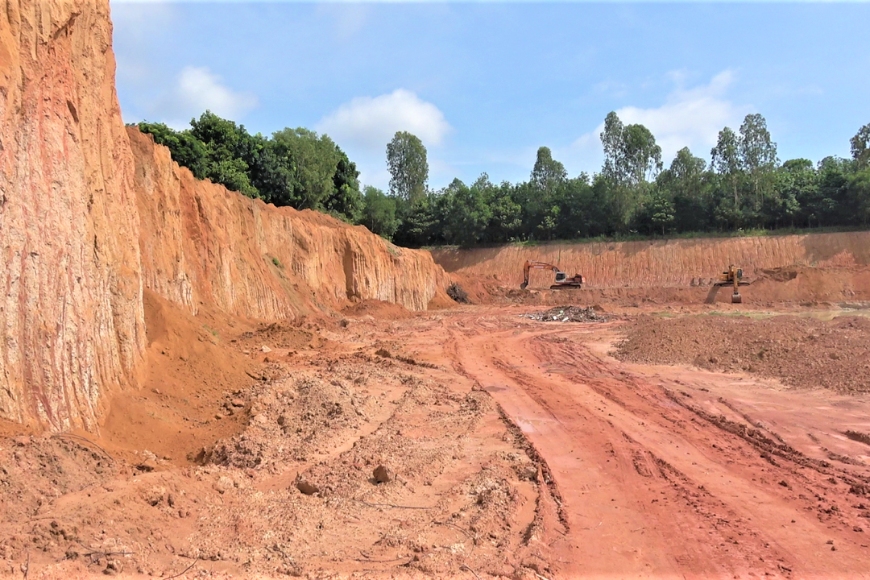 khai thác vật liệu xây dựng