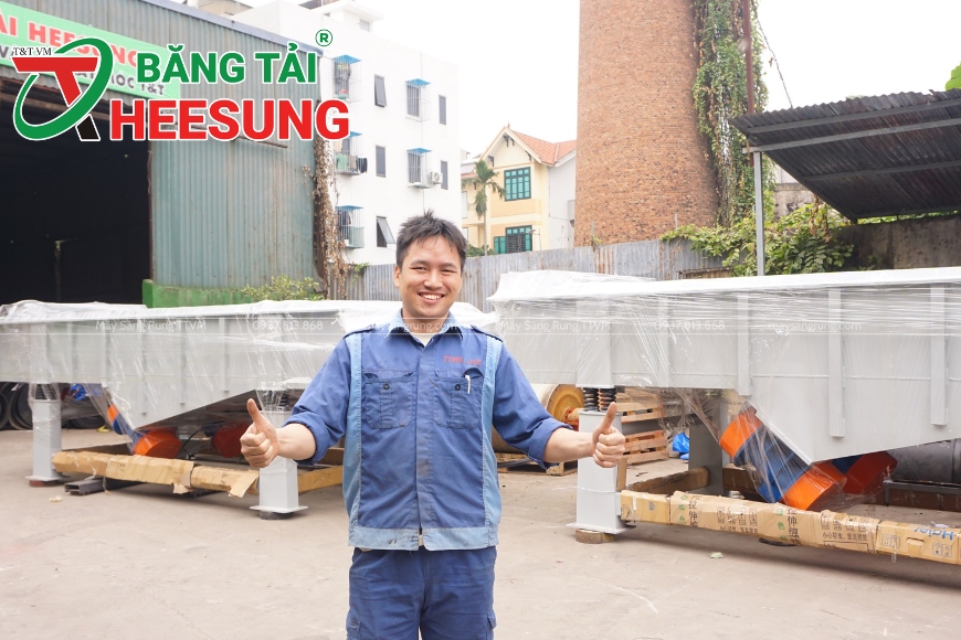 máy sàng đá thạch anh