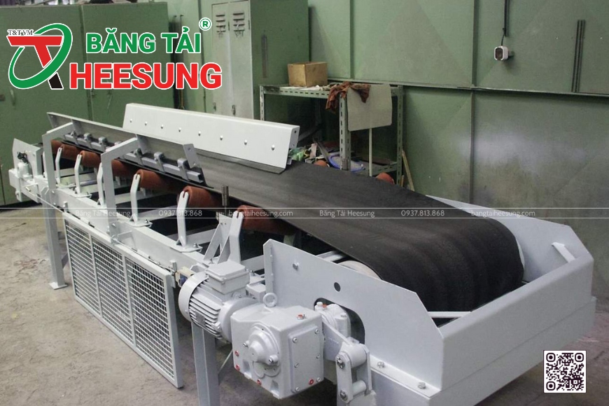 khung băng tải cao su