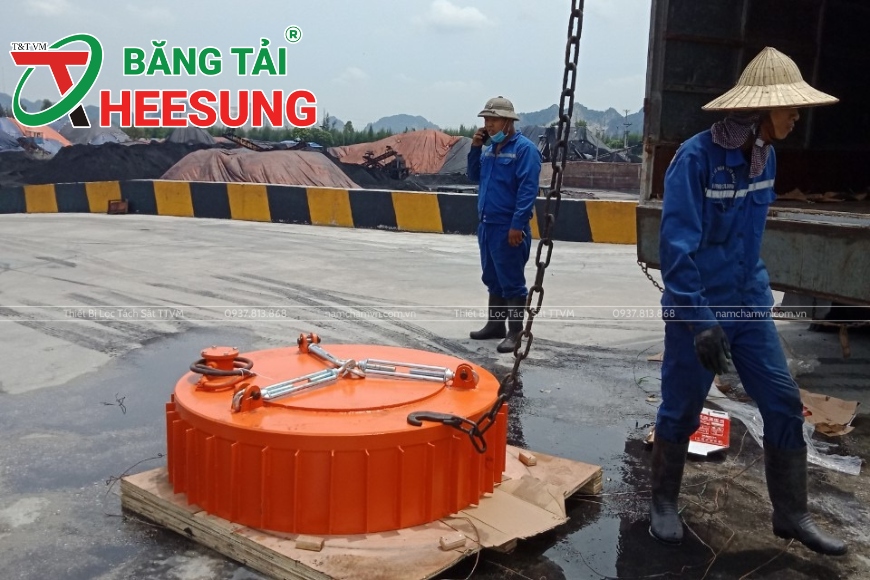nam châm điện ngành than