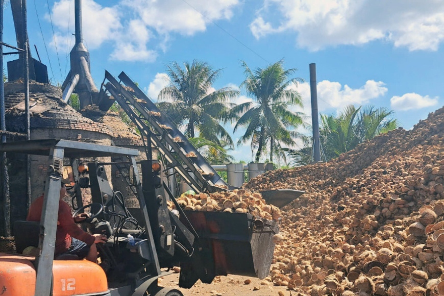 sản xuất than thiêu kết