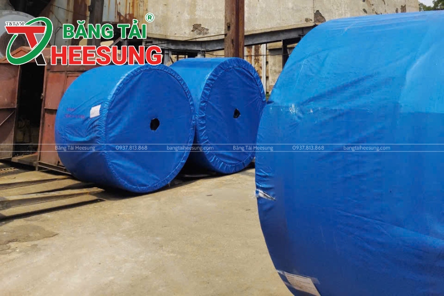 băng tải Heesung ngành phân bón
