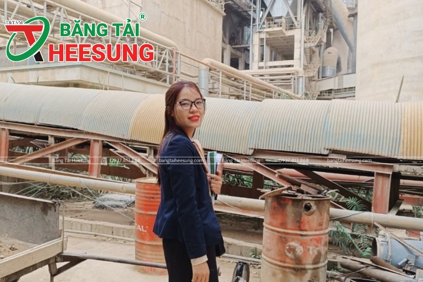 báo giá băng tải cao su trơn Heesung