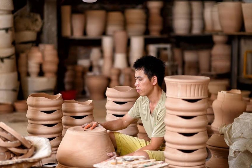 đa dạng sản phẩm gốm