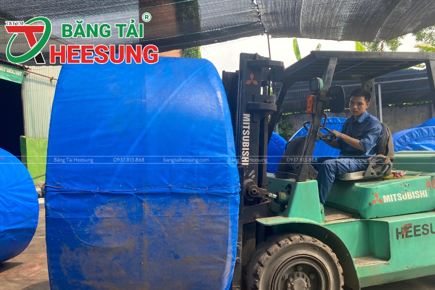 bán các loại băng tải cao su Heesung