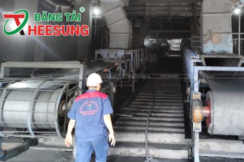 báo giá băng tải cao su bố vải