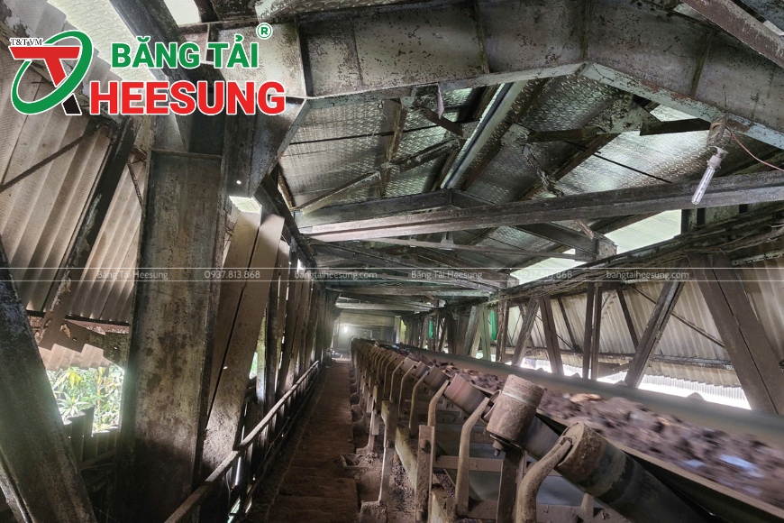 chọn băng tải phù hợp với tải trọng