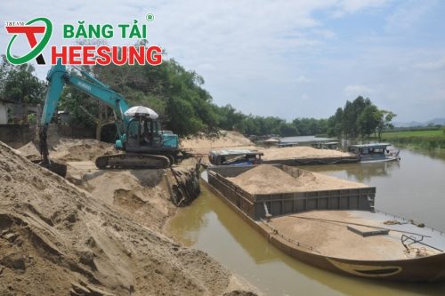 khai thác cát trái phép