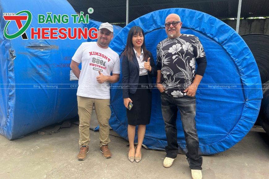 lựa chọn băng tải Heesung