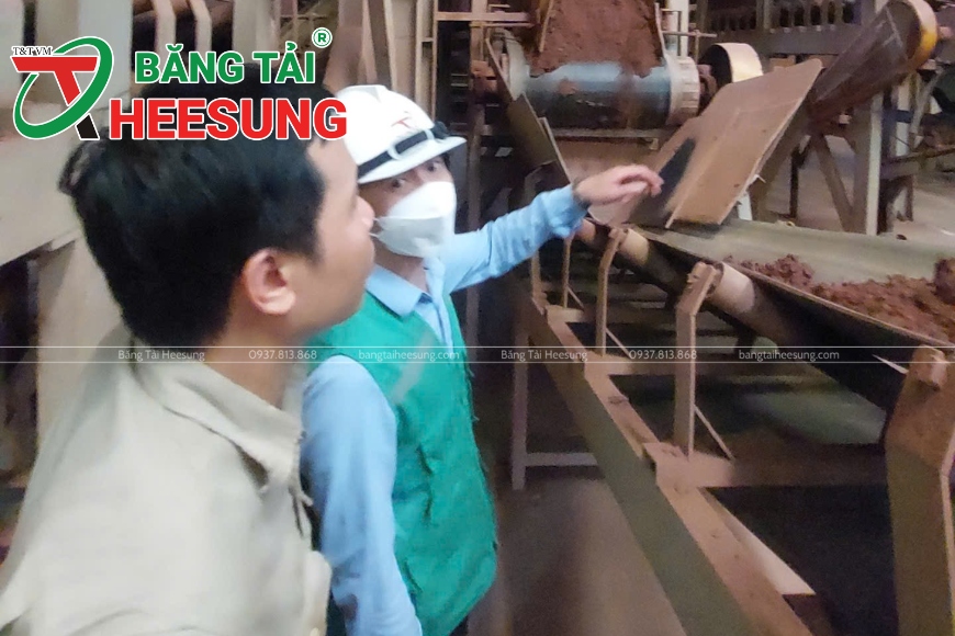 nhận báo giá băng tải Heesung