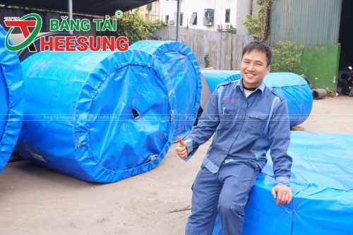 ưu điểm của băng tải cao su cáp thép