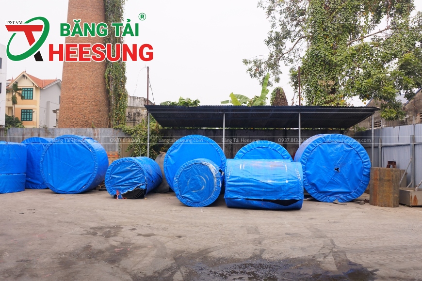 băng tải ngành sản xuất bao bì