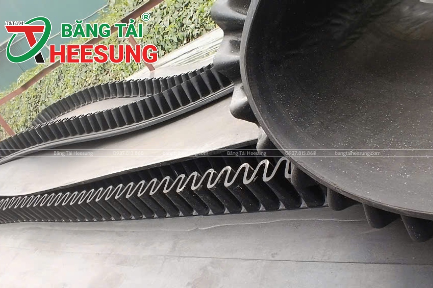 băng tải ngành xi măng