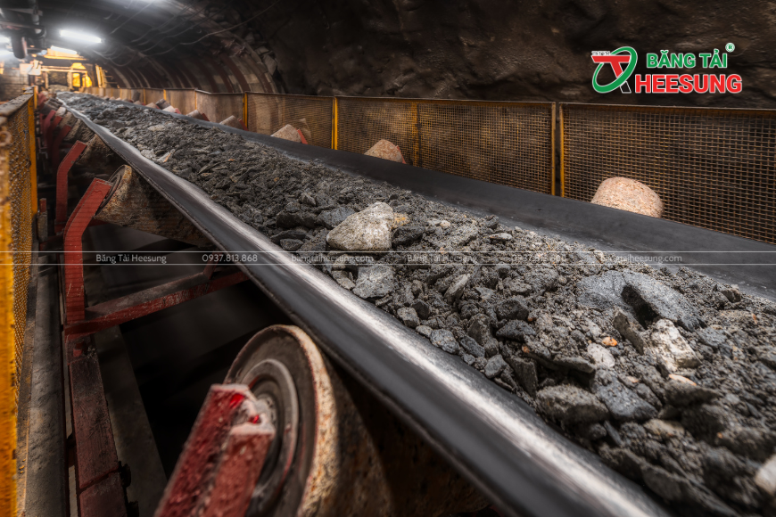 T&T - Đơn vị cung cấp các sản phẩm băng tải thích hợp cho việc khai thác than