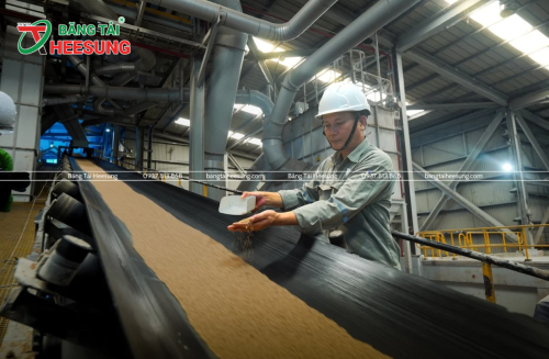 Băng tải phân bón, hóa chất Heesung