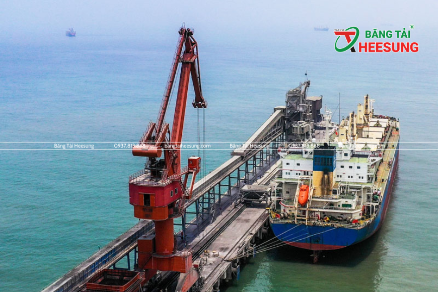 băng tải cầu cảng Heesung