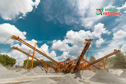 Băng tải khoáng sản Heesung