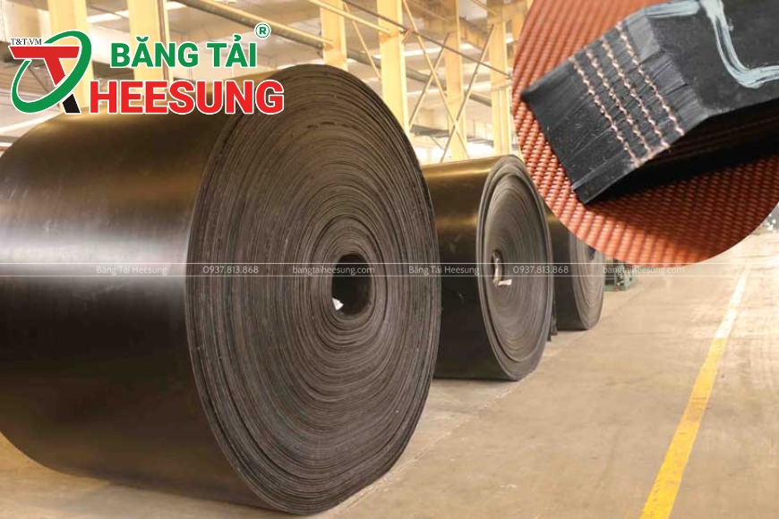 băng tải bố vải EP