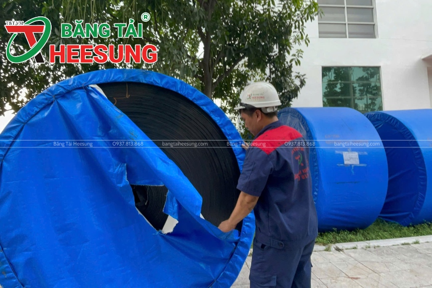 băng tải ngành giấy