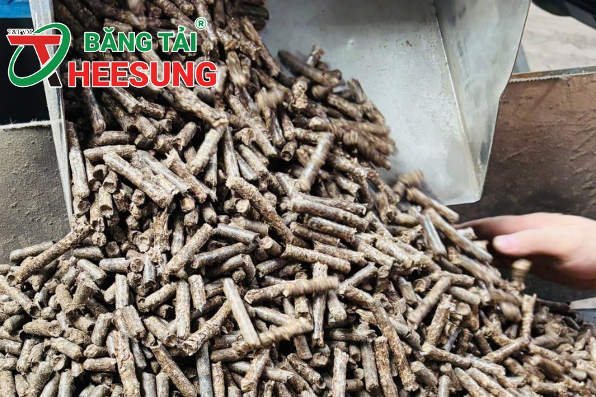 Sản xuất viên nén gỗ sinh học