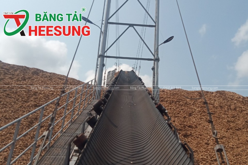 băng tải Heesung trong công nghiệp