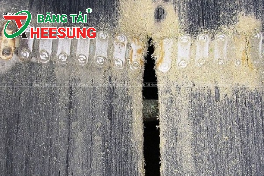băng tải bị hỏng