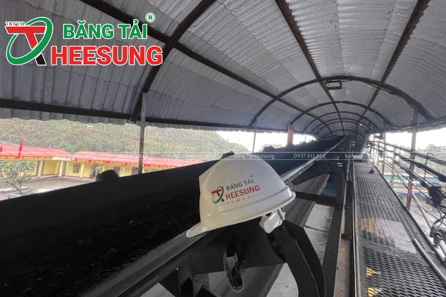 băng tải lõi thép cho hệ thống tải