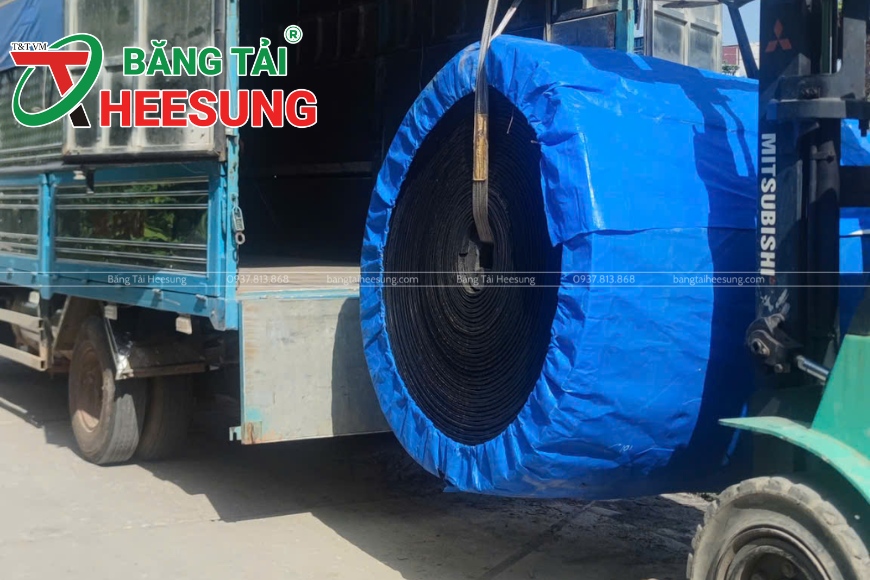 cách bảo quản băng tải khi chưa sử dụng