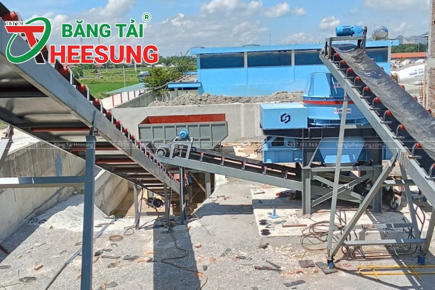 cường độ chạy của băng tải