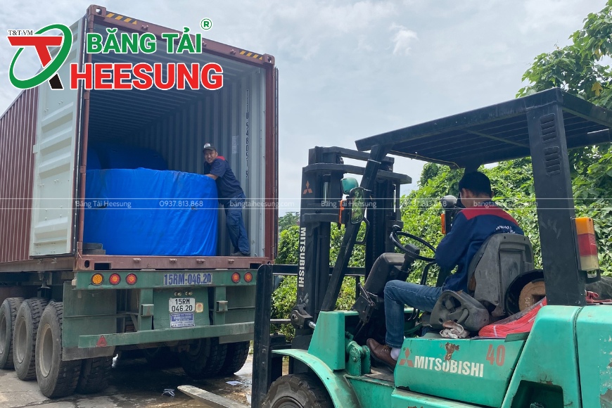 lợi ích kinh tế khi sử dụng băng tải Heesung