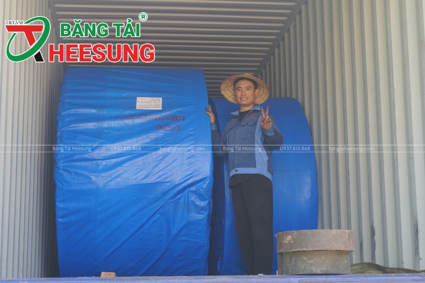 mua băng tải Heesung