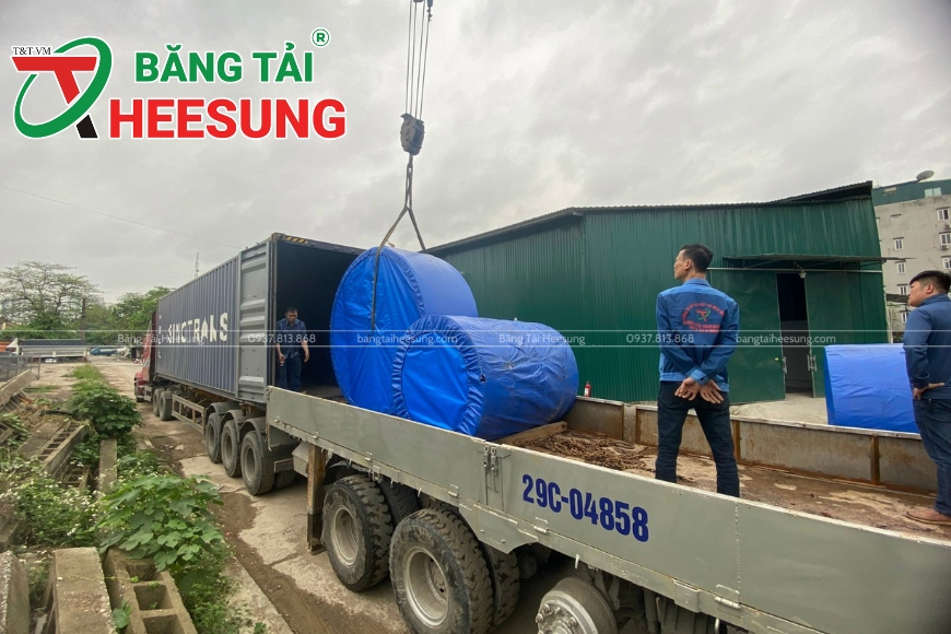 mua băng tải cao su Heesung