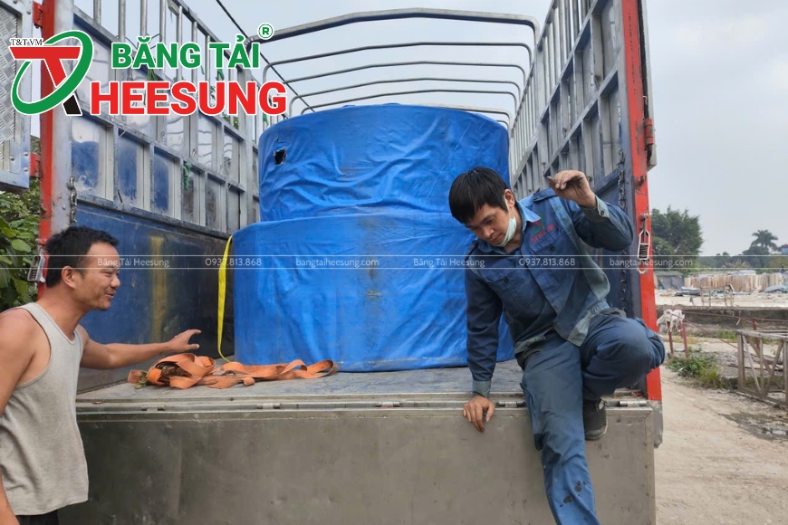 bán băng tải Heesung
