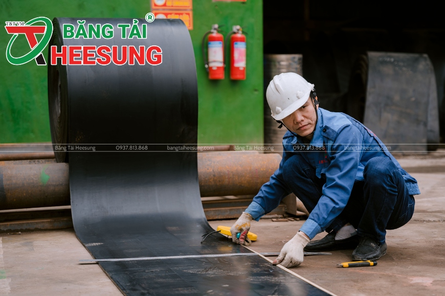 bán băng tải Heesung