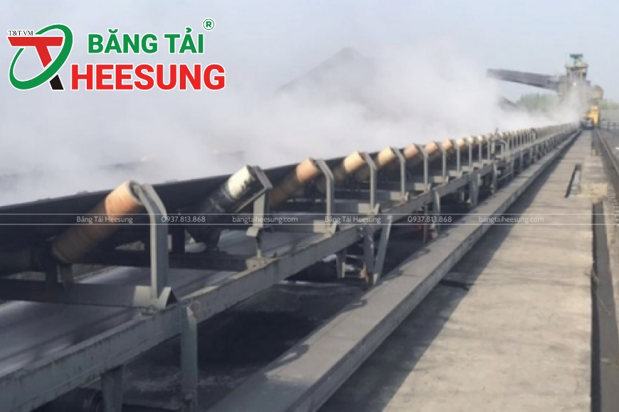 băng tải chính ngành khai khoáng