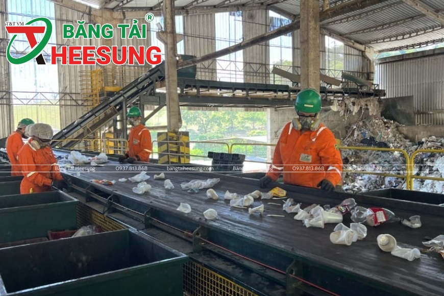 băng tải kháng hóa chất