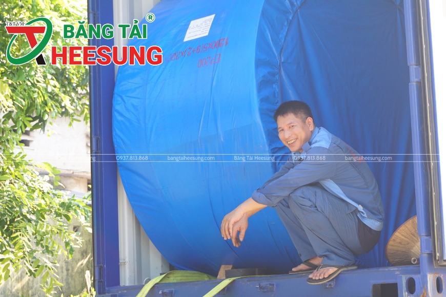 chọn băng tải Heesung
