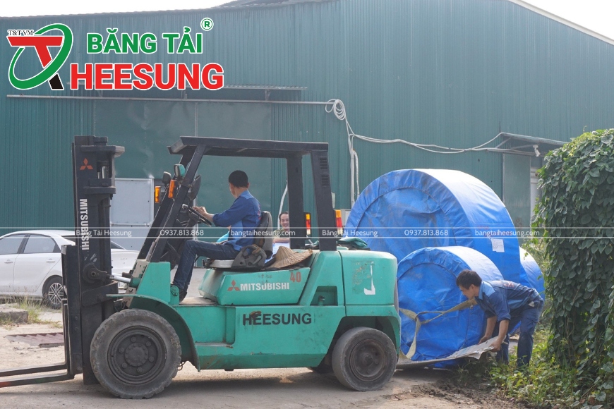 cung cấp băng tải Heesung