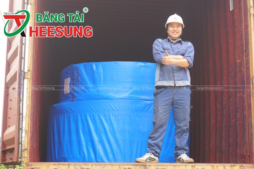 đặt mua băng tải Heesung