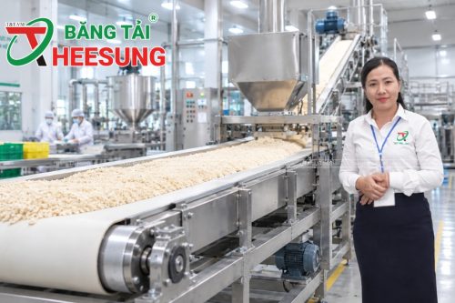 Băng tải cao su trắng